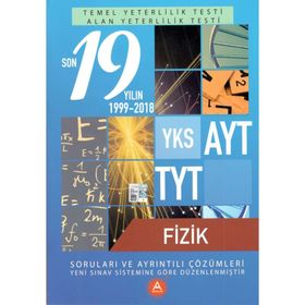 A Yayınları TYT AYT Fizik Son 19 Yılın Çıkmış Soruları