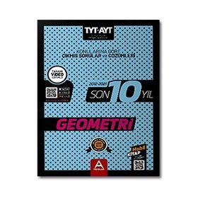 A Yayınları - TYT AYT Geometri Son 10 Yıl Konularına Göre Çıkmış Sorular ve Çözümleri