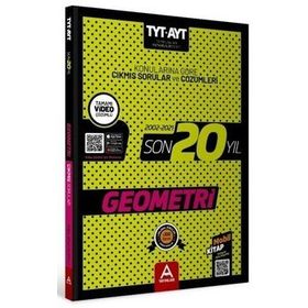 A Yayınları Tyt Ayt Geometri Son 20 Yıl Çıkmış Soru Ve Çözümleri 2002-2021