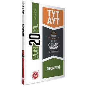 A Yayınları TYT AYT Geometri Son 20 Yıl Çıkmış Sorular