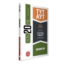 A Yayınları TYT AYT Geometri Son 20 Yıl Çıkmış Sorular