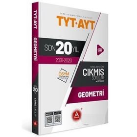 A Yayınları TYT AYT Geometri Son 20 Yıl Çıkmış Sorular