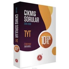 A Yayınları TYT Çözümlü Son 10 Yıl Çıkmış Sorular