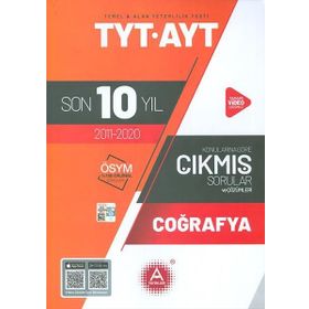 A Yayınları TYT Çözümlü Son 10 Yıl Çıkmış Sorular