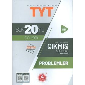 A Yayınları TYT Problemler Son 20 Yıl Çıkmış Sorular