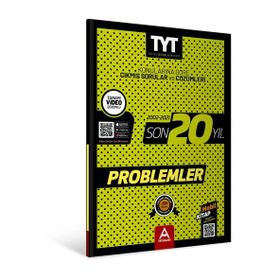 A Yayınları - TYT Problemler Son 20 Yıl Konularına Göre Çıkmış Sorular ve Çözümleri
