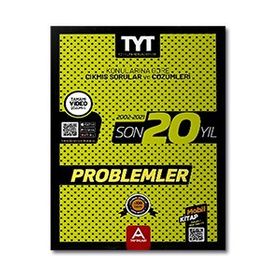 A Yayınları - TYT Problemler Son 20 Yıl Konularına Göre Çıkmış Sorular ve Çözümleri