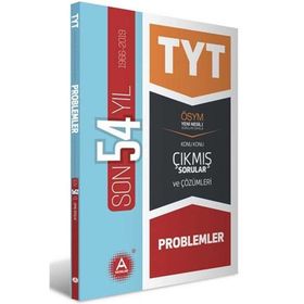 A Yayınları TYT Problemler Son 54 Yıl Konu Çıkmış Sorular