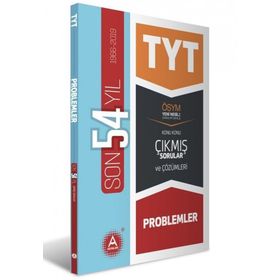 A Yayınları TYT Problemler Son 54 Yıl Konu Çıkmış Sorular