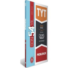A Yayınları TYT Problemler Son 54 Yıl Konu Çıkmış Sorular