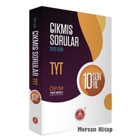 A Yayınları TYT Son 10 Yıl Konu Konu Çıkmış Sorular