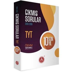 A yayınları TYT Son 10 yıl Tamamı Çözümlü çıkmış Sorular