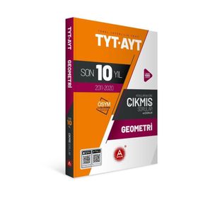 A yayınları TYT Son 10 yıl Tamamı Çözümlü çıkmış Sorular