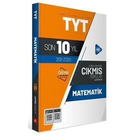 A yayınları TYT Son 10 yıl Tamamı Çözümlü çıkmış Sorular