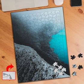 A0021 Uçurum Kenarında Deniz 240 Parça Puzzle Yapboz Tablo