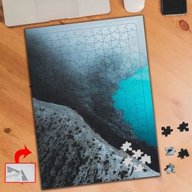 A0021 Uçurum Kenarında Deniz 240 Parça Puzzle Yapboz Tablo