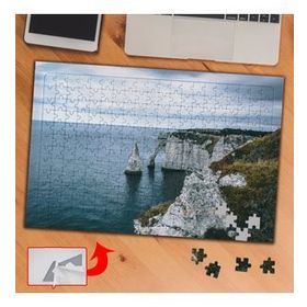 A006 Uçurum Deniz Manzarası Derin 240 Parça Puzzle Yapboz Tablo