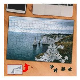 A006 Uçurum Deniz Manzarası Derin 240 Parça Puzzle Yapboz Tablo
