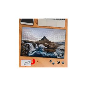 A01329 Dağ Kayalardan Akan Akarsu 240 Parça Puzzle Yapboz Tablo