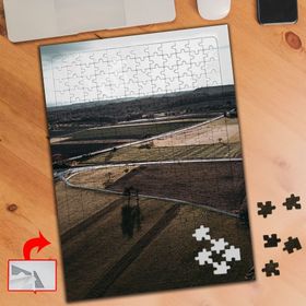 A0133 Arazi Doğa Yeşil Alan 240 Parça Puzzle Yapboz Tablo