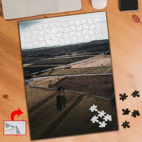 A0133 Arazi Doğa Yeşil Alan 240 Parça Puzzle Yapboz Tablo