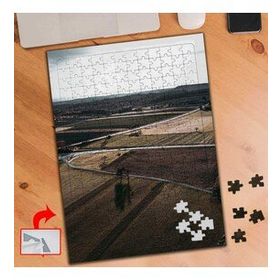 A0133 Arazi Doğa Yeşil Alan 240 Parça Puzzle Yapboz Tablo