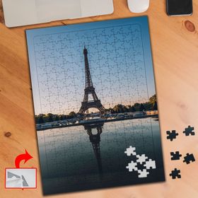 A01363 Paris Eyfel Göl Yansıma 240 Parça Puzzle Yapboz Tablo