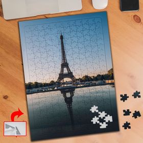 A01363 Paris Eyfel Göl Yansıma 240 Parça Puzzle Yapboz Tablo