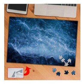 A016 Kıyıya Vuran Dalgalar Deniz 240 Parça Puzzle Yapboz Tablo