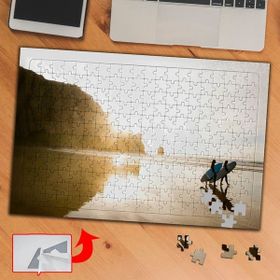 A01647 Sörf Kızlar Sporcular Doğa 240 Parça Puzzle Yapboz Tablo