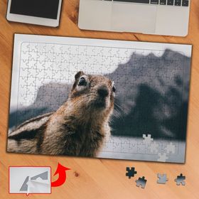 A01811 Sincap Dağ Manzara Hayvan 240 Parça Puzzle Yapboz Tablo