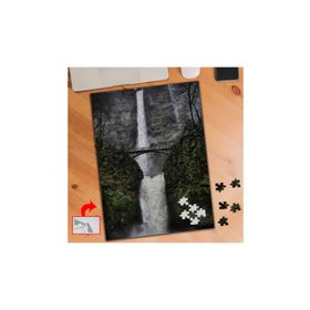 A031 Köprü Şelale Dağlar 240 Parça Puzzle Yapboz Tablo