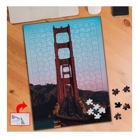 A0342 Golden Gate Köprü Gökyüzü 240 Parça Puzzle Yapboz Tablo