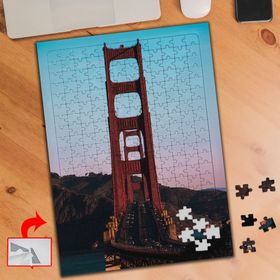 A0342 Golden Gate Köprü Gökyüzü 240 Parça Puzzle Yapboz Tablo