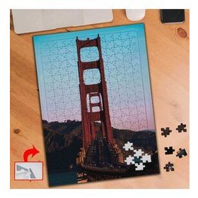A0342 Golden Gate Köprü Gökyüzü 240 Parça Puzzle Yapboz Tablo