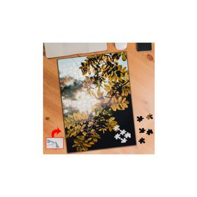 A0615 Güneş Yaprak Dal Ağaç 240 Parça Puzzle Yapboz Tablo