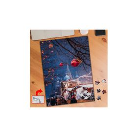 A0632 Moskovada Gece Eğlence 240 Parça Puzzle Yapboz Tablo
