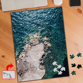 A0690 Deniz Kayalar Doğa 240 Parça Puzzle Yapboz Tablo