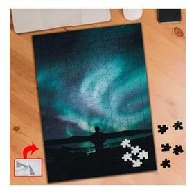 A0730 Kuzey Işıkları Manzara Doğa 240 Parça Puzzle Yapboz Tablo