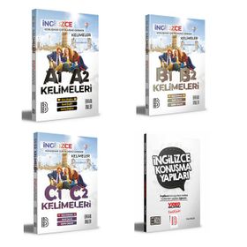 A1 A2 B1 B2 C1 C2 Kelimeleri ve İngilizce Konuşma Yapıları Erkan Önler Yılbaşı Özel Seti - Benim Hocam Yayıncılık