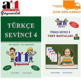 A1 Yayıncılık 4. Sınıf Türkçe Sevinci 2 Kitap 2020