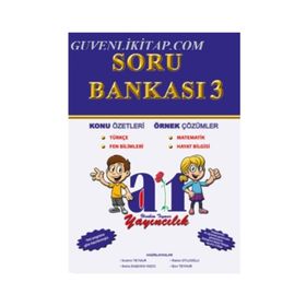 A1 Yayınları 3. Sınıf Tüm Dersler Soru Bankası Kitabı