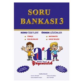 A1 Yayınları 3. Sınıf Tüm Dersler Soru Bankası Kitabı