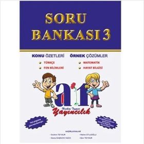 A1 Yayınları 3. Sınıf Tüm Dersler Soru Bankası Kitabı