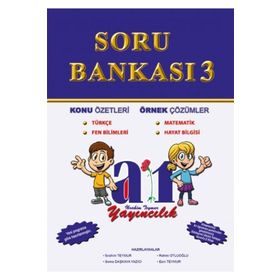 A1 Yayınları 3. Sınıf Tüm Dersler Soru Bankası Kitabı