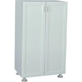 A106 Çok Amaçlı Raflı Kapaklı Plastik Pvc Banyo Dolabı