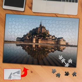 A1356 Deniz Kale Doğa Ütopya 240 Parça Puzzle Yapboz Tablo