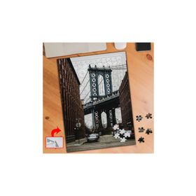 A1356 New York Brooklyn Köprüsü 240 Parça Puzzle Yapboz Tablo