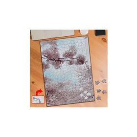 A181 Kiraz Çiçekleri Pembe Bitkiler 240 Parça Puzzle Yapboz Tablo
