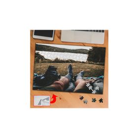 A1822 Kamp Sevgili Dağ Doğa 240 Parça Puzzle Yapboz Tablo